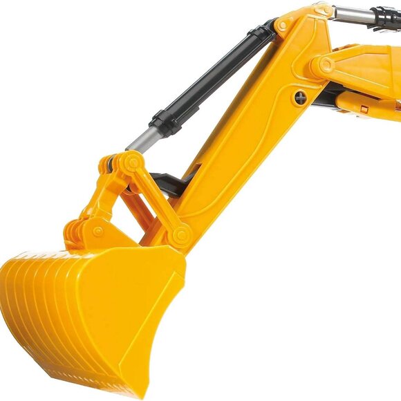 NIB Bruder 02446 Cat Small Wheel Excavator Pretend PLay Construction Toy - Picture 2 of 7